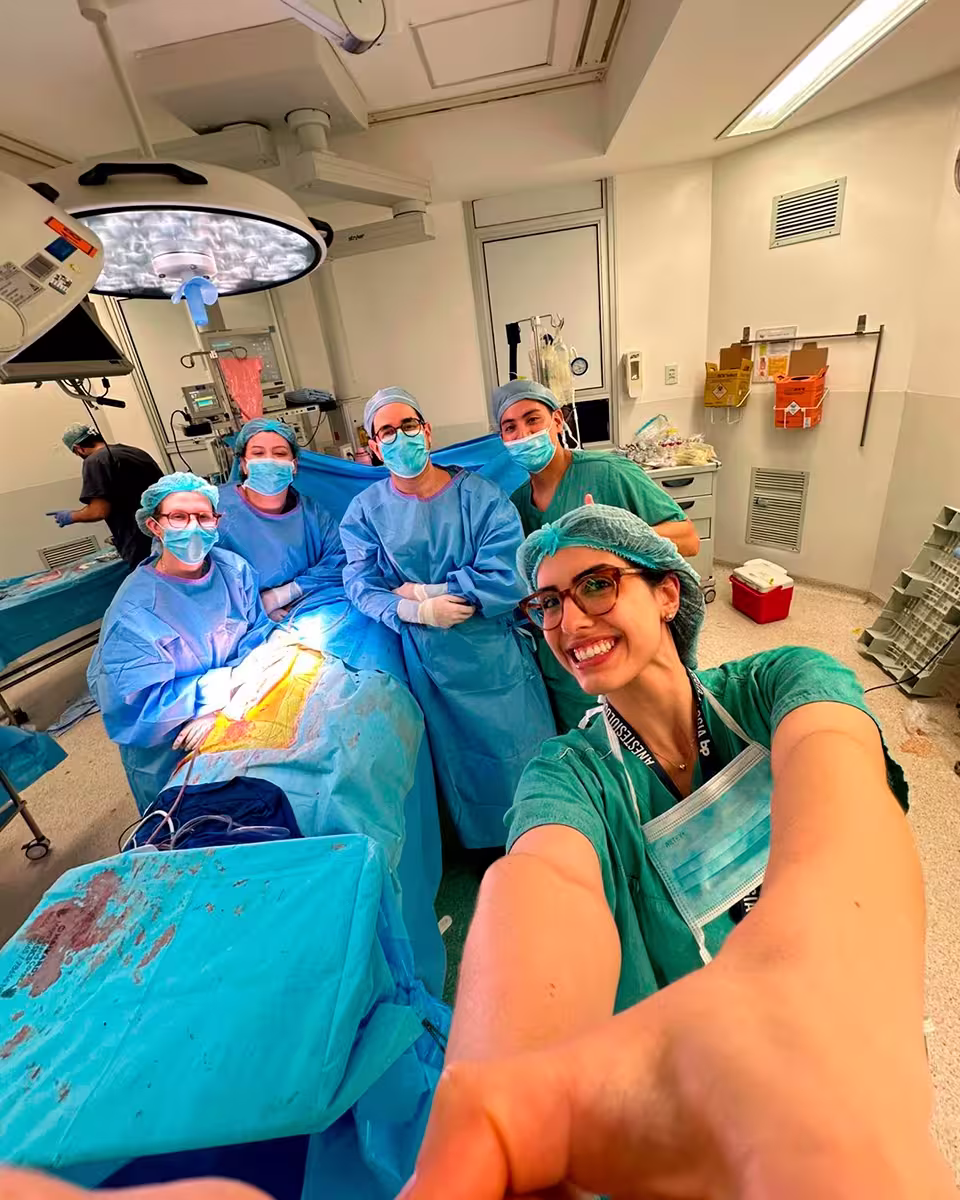 Robotic surgical suite prepared for a digestive procedure